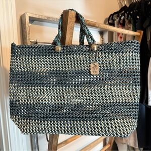 Sun n’ Sand Woven Tote Bag